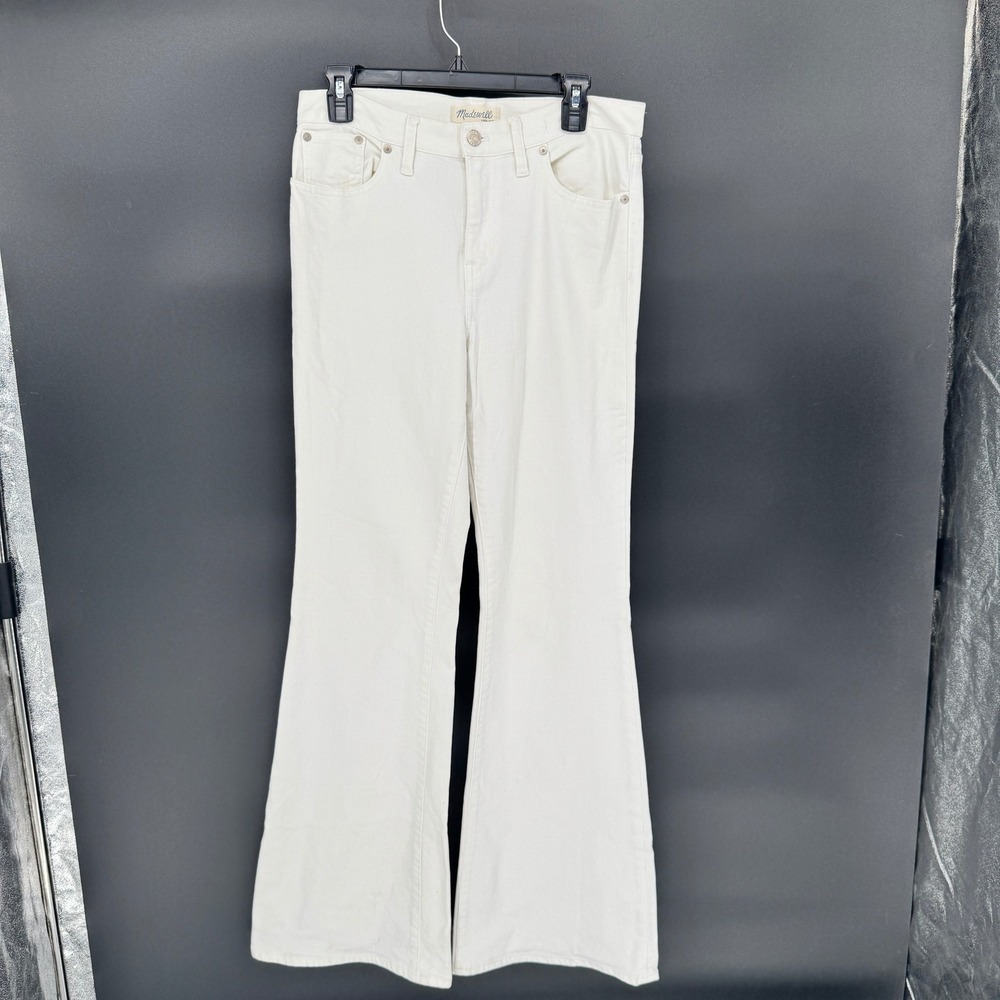 Madewell Flea Market Flare Jeans Women 29 Off White High Rise Bell Bottom Denim